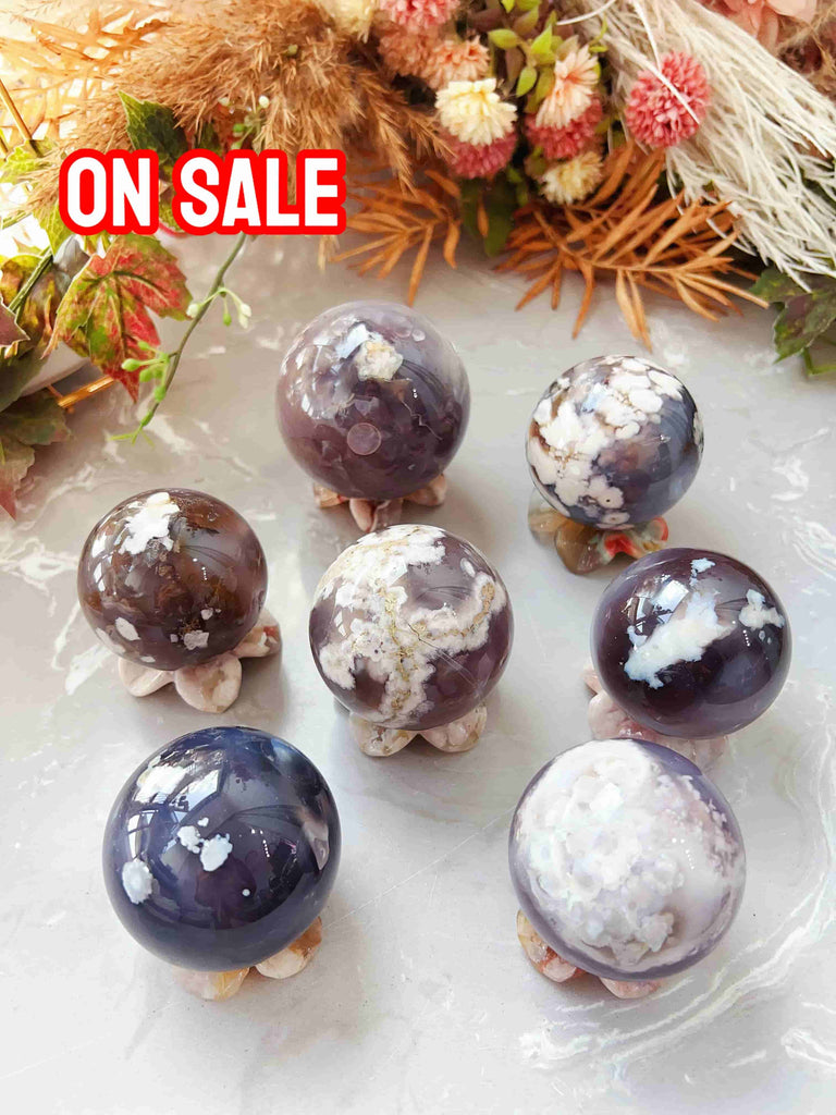 5 Lots Crystal Spheres 70% OFF