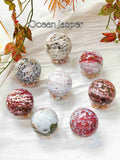 5 Lots Ocean Jasper Spheres 70% OFF