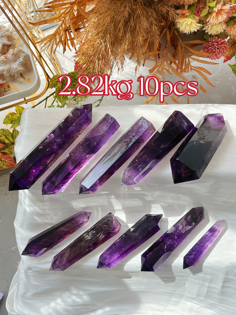 4 Lots Amethyst Tower 70% OFF
