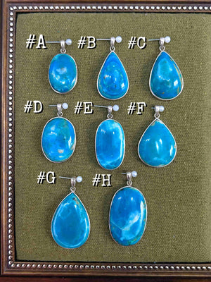 Natural Peru Opal Pendant