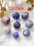 5 Lots crystal spheres 70% OFF