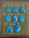 Natural peru opal pendant